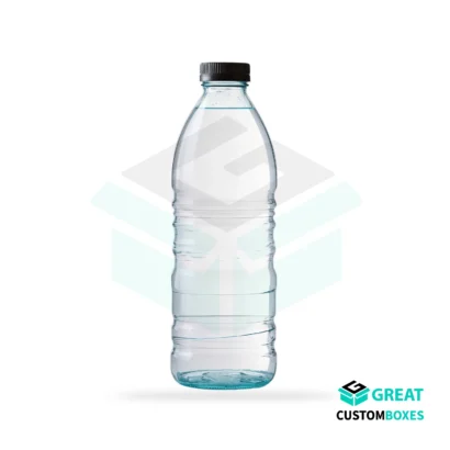 plastic bottle for secure and durable liquid packaging