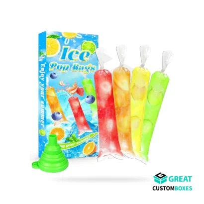 popsicle bags for safe and hygienic frozen dessert storage