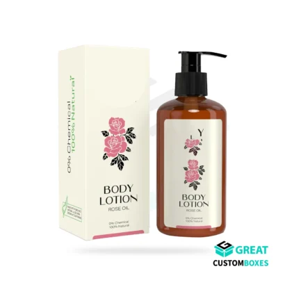 personalized lotion bottle for branding and packaging