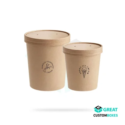 Premium Custom Ice Cream Cups for Shops & Takeaway
