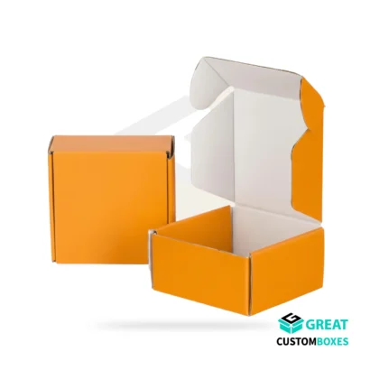 Premium Orange Mailer Boxes for Retail and Gifts
