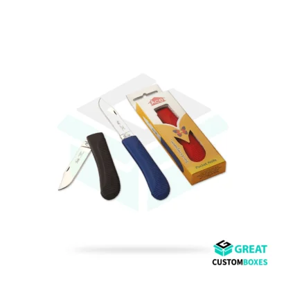 durable pocket knife packaging for stylish product presentation