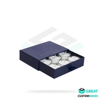 Premium Tealight Candle Packaging Boxes