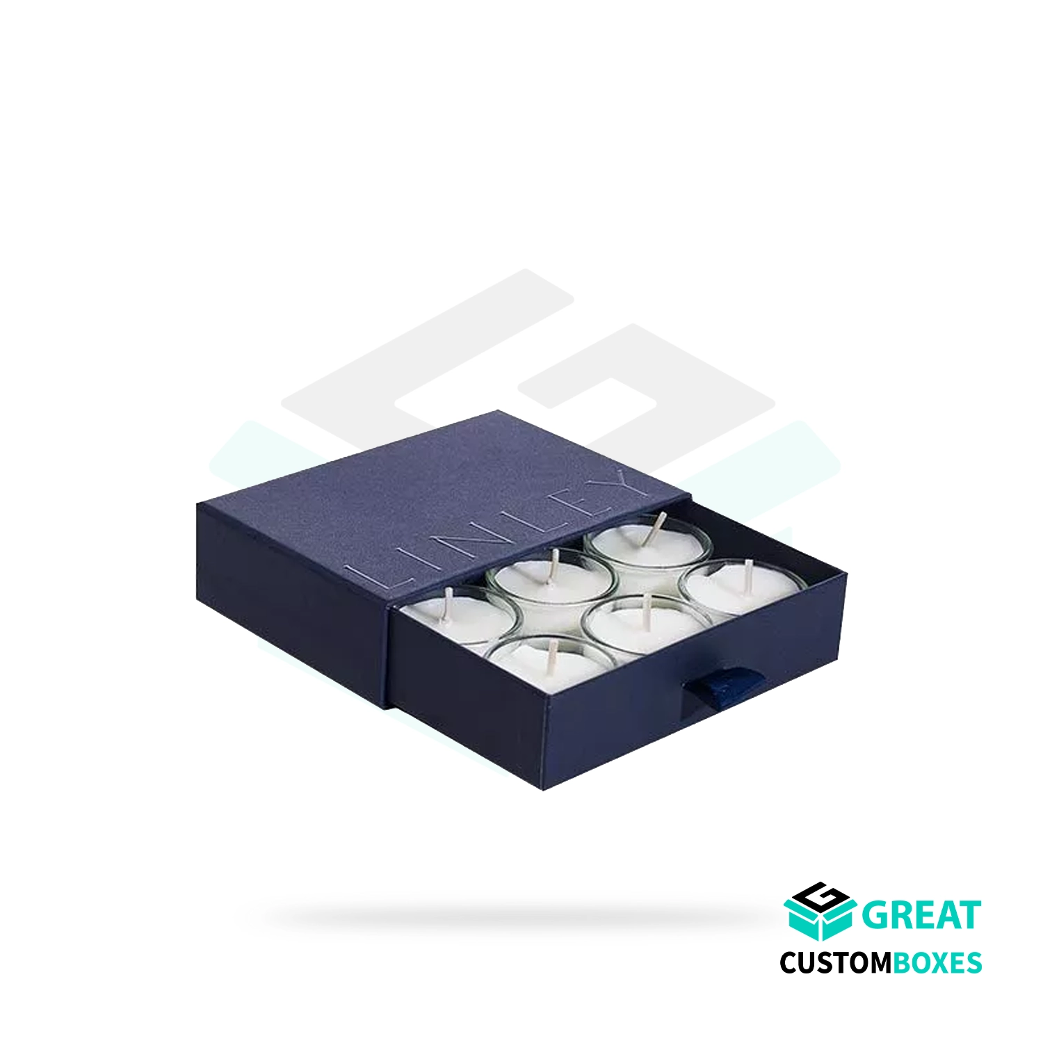 Premium Tealight Candle Packaging Boxes