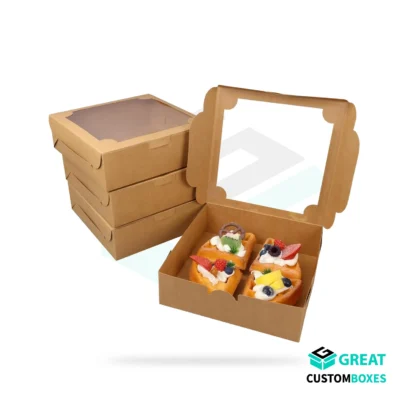 printed dessert boxes with logo