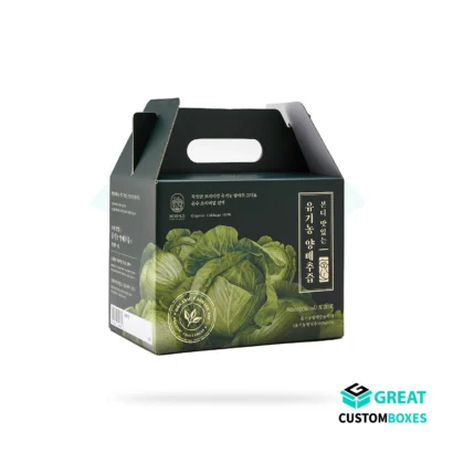 Vegetable packaging boxes for storing fresh produce safely