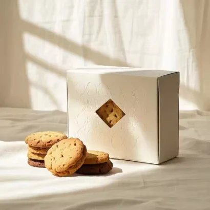 White Cookie Boxes