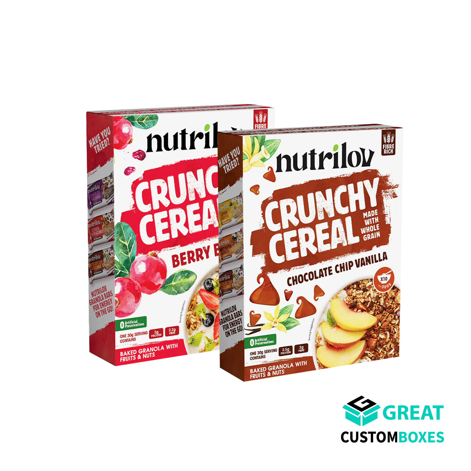 Custom Cereal Boxes