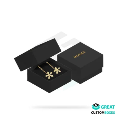 custom earring packaging designed for jewelry stores and accessory brands