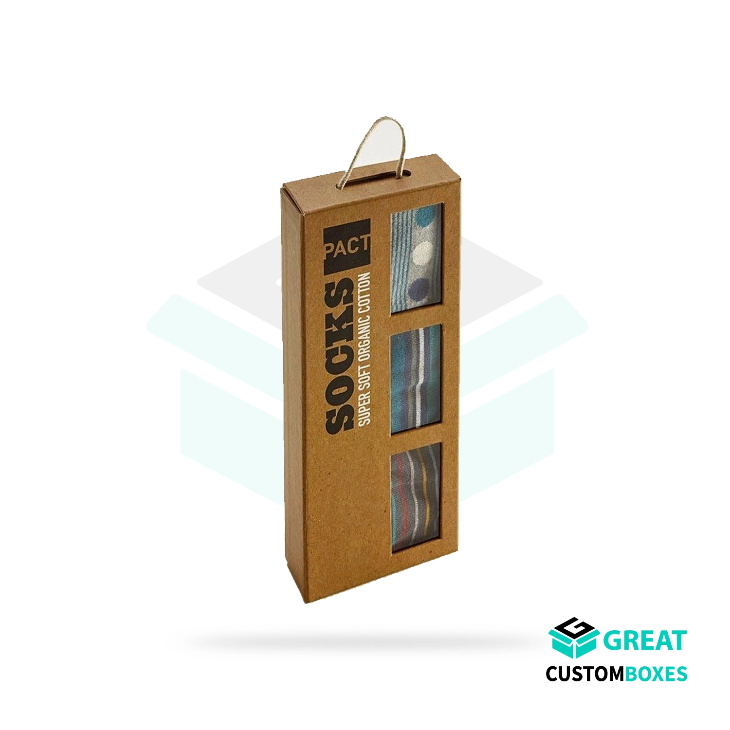 luxury custom socks boxes for premium sock gifts and retail packaging