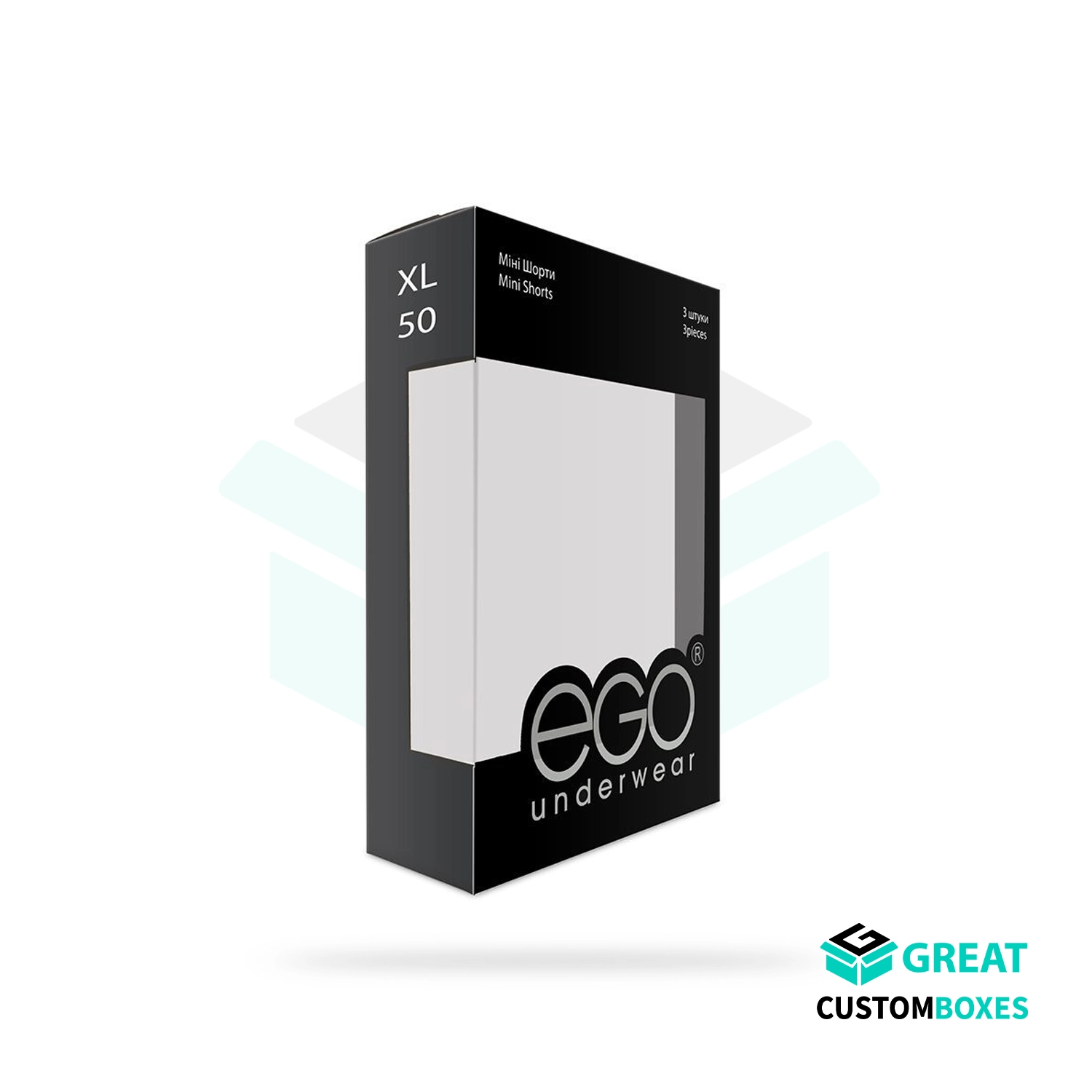 luxury men's underwear packaging for premium innerwear and gift presentation