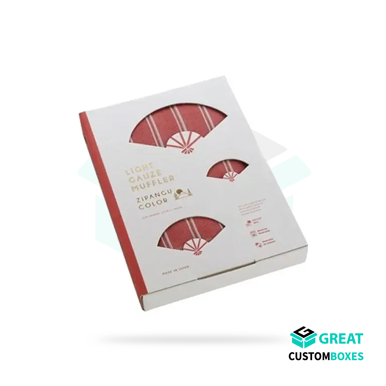 luxury scarf packaging for premium scarves and elegant gift presentation