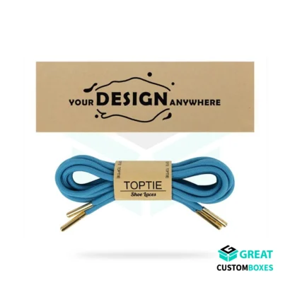 luxury shoe laces packaging for premium laces and footwear accessories